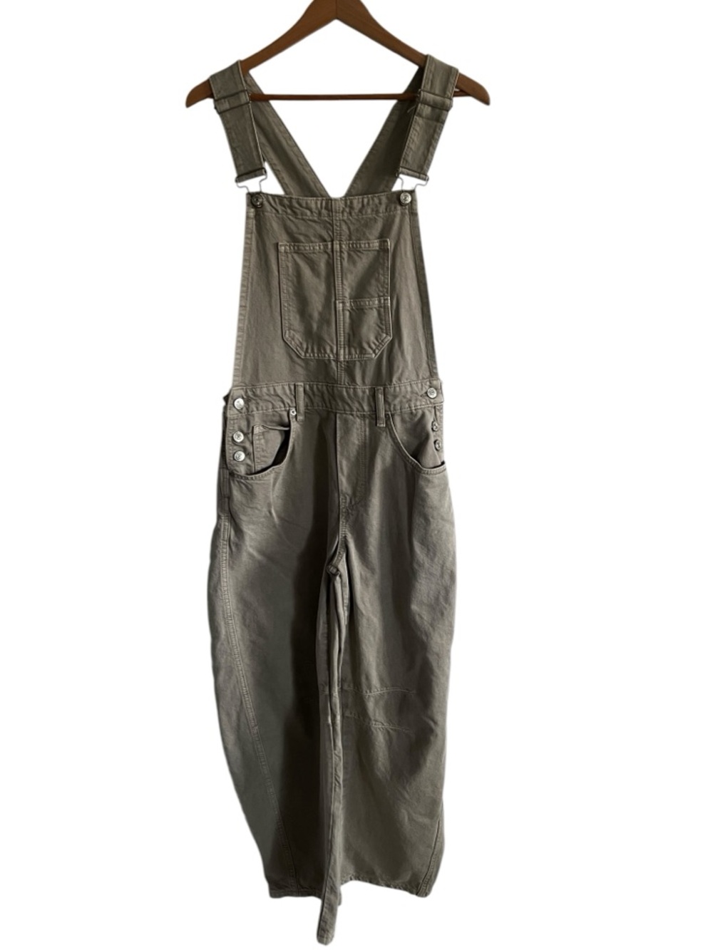 We The Free Cobblestone Women's Denim Overalls